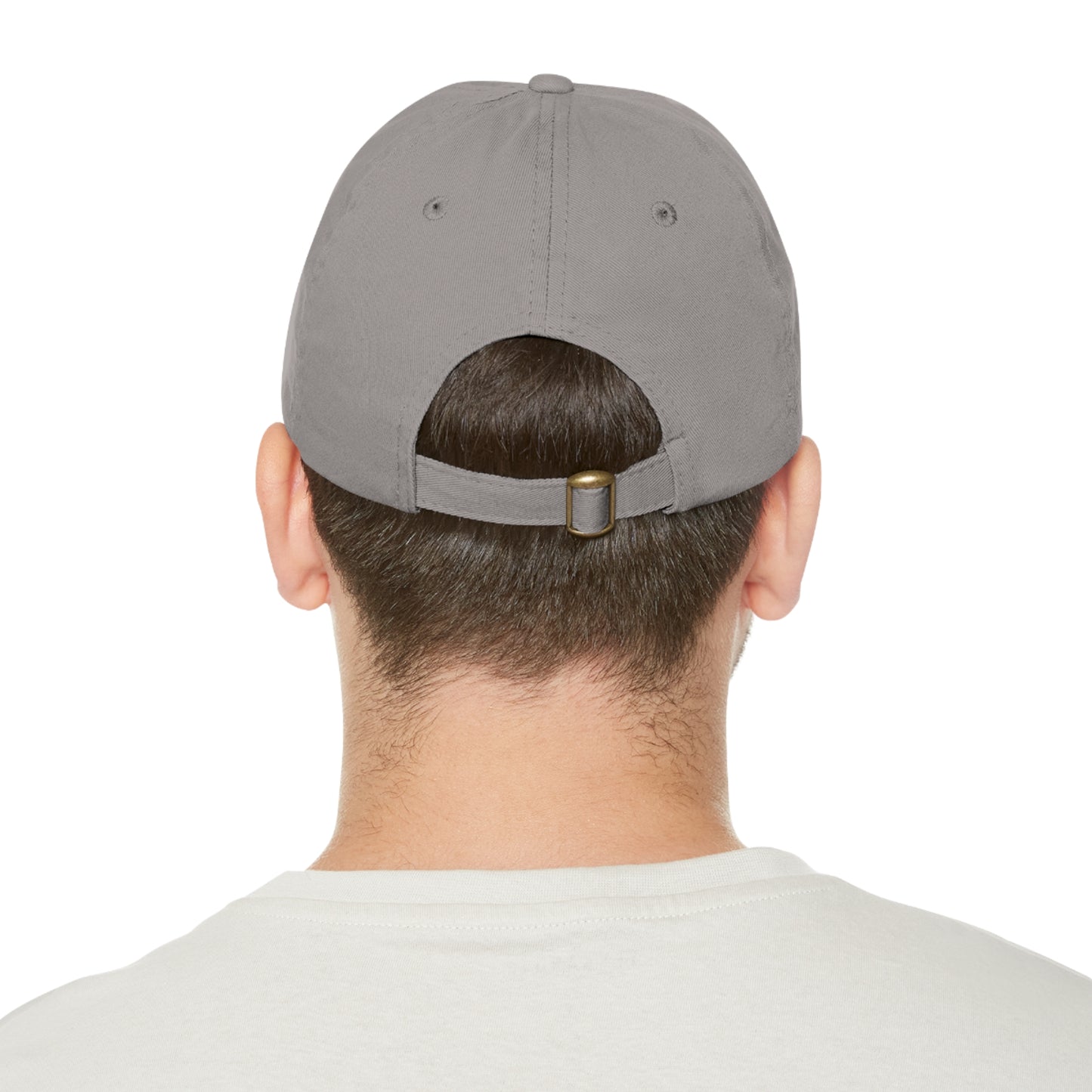 Trap open Hat with Leather Patch (Rectangle)