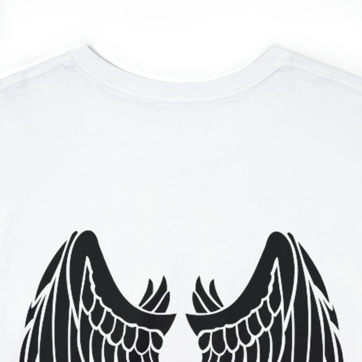 Angel Wings women's heavy cotton tee