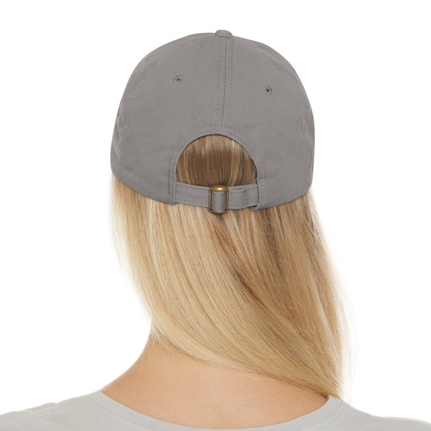 Trap open Hat with Leather Patch (Rectangle)