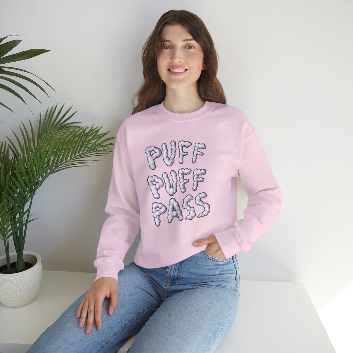 Puff Puff Pass Crewneck Sweatshirt