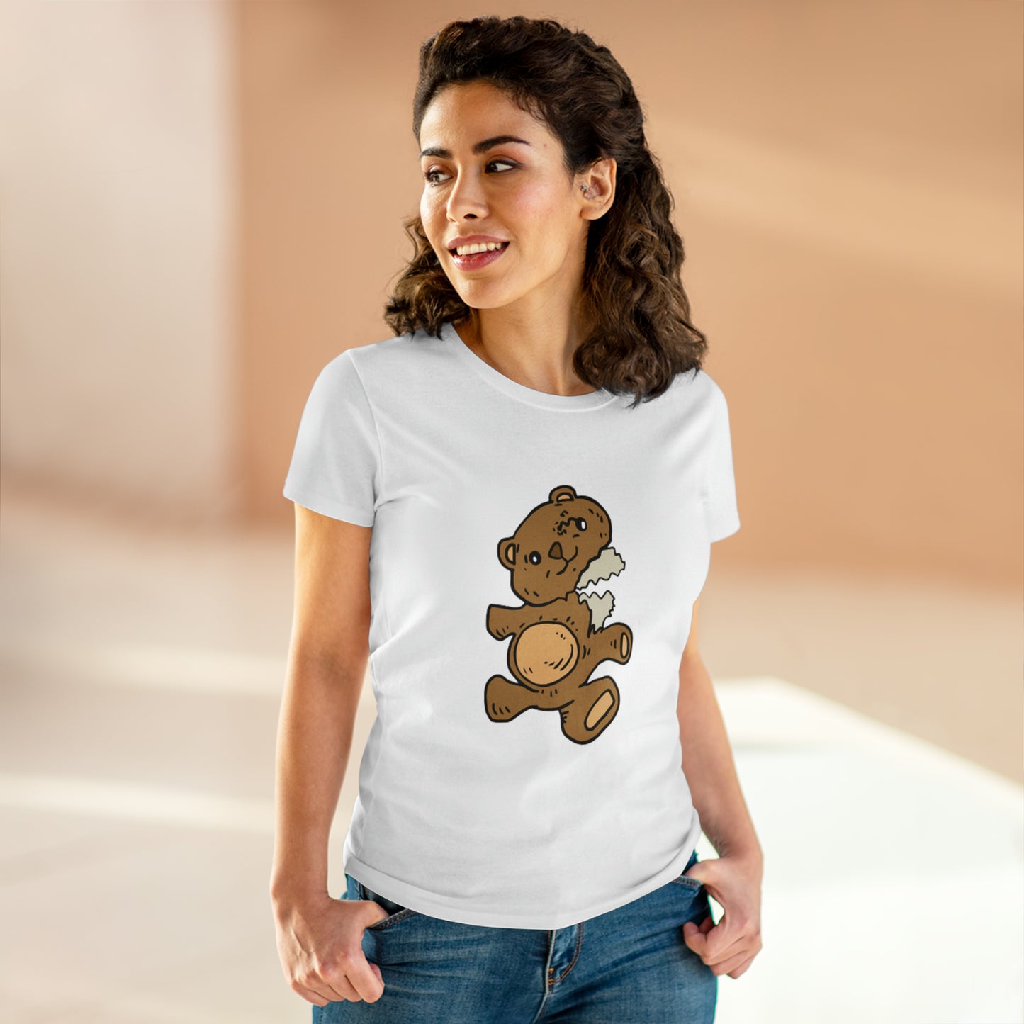 Teddy Bear Women's Cotton Tee