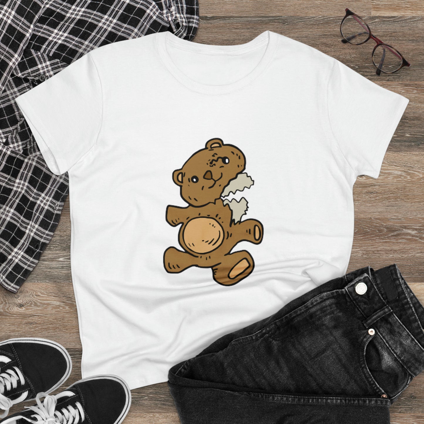 Teddy Bear Women's Cotton Tee