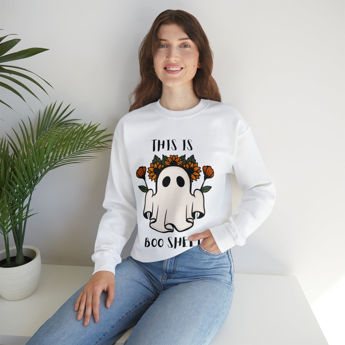 Boo Sheet Crewneck Sweatshirt