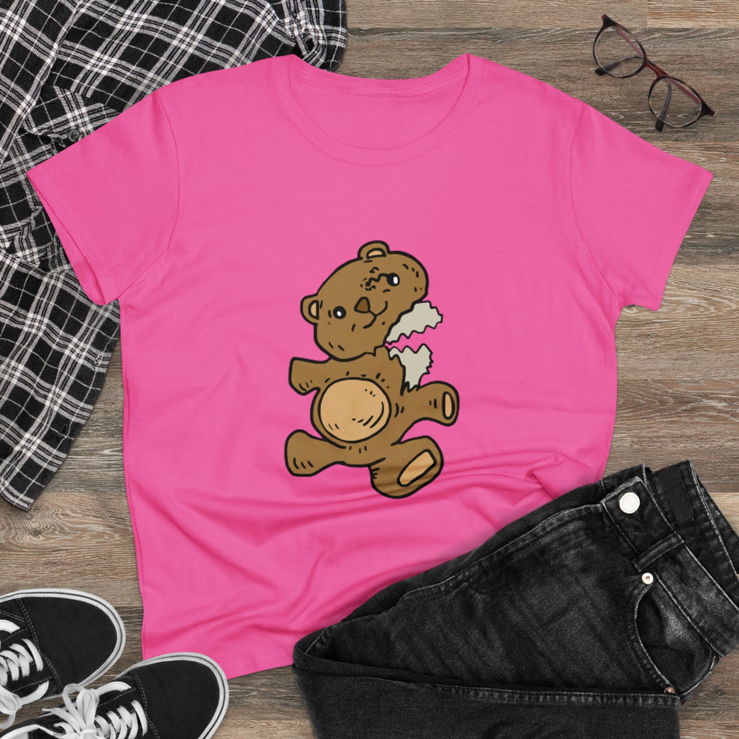 Teddy Bear Women's Cotton Tee