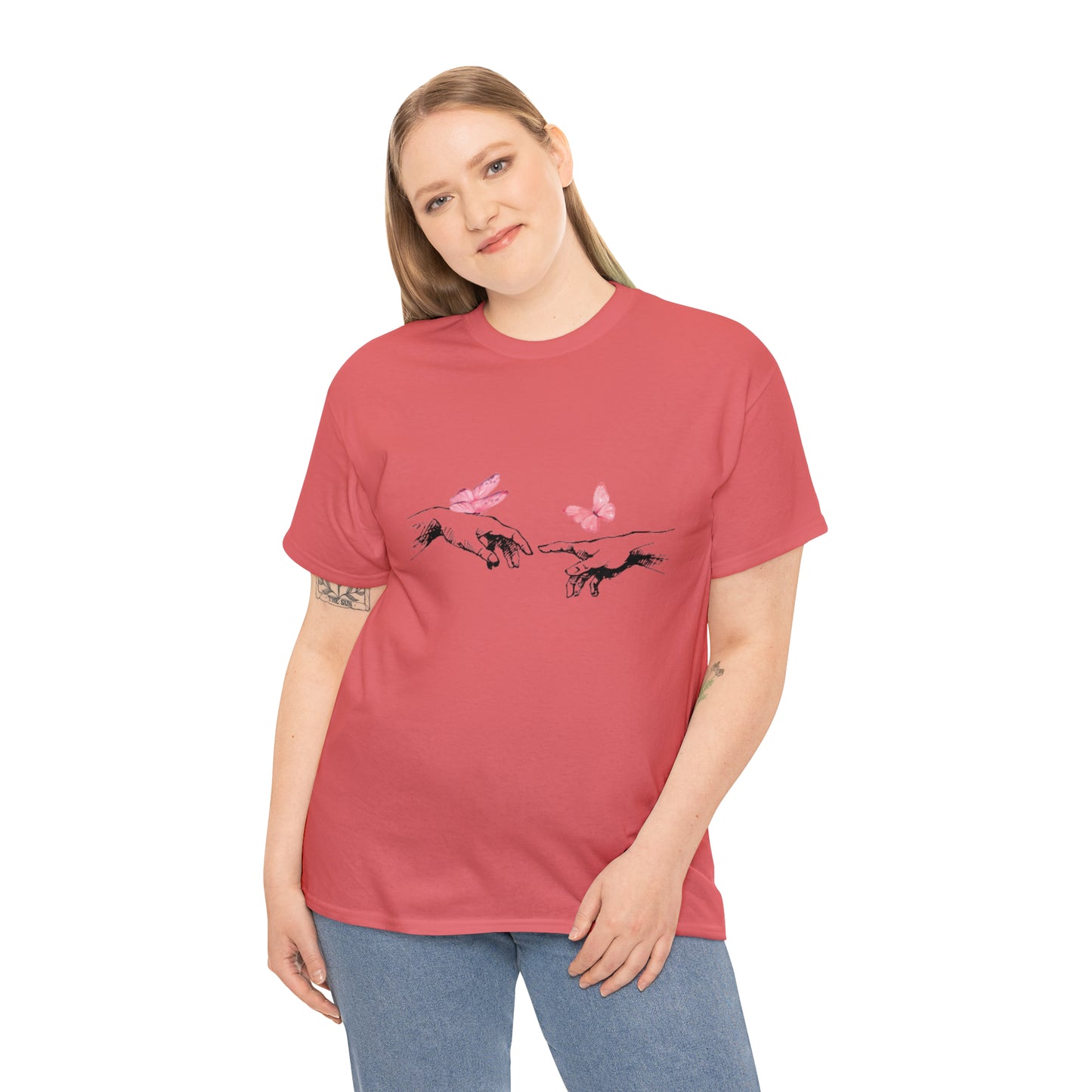 Butterflies women's Heavy Cotton Tee