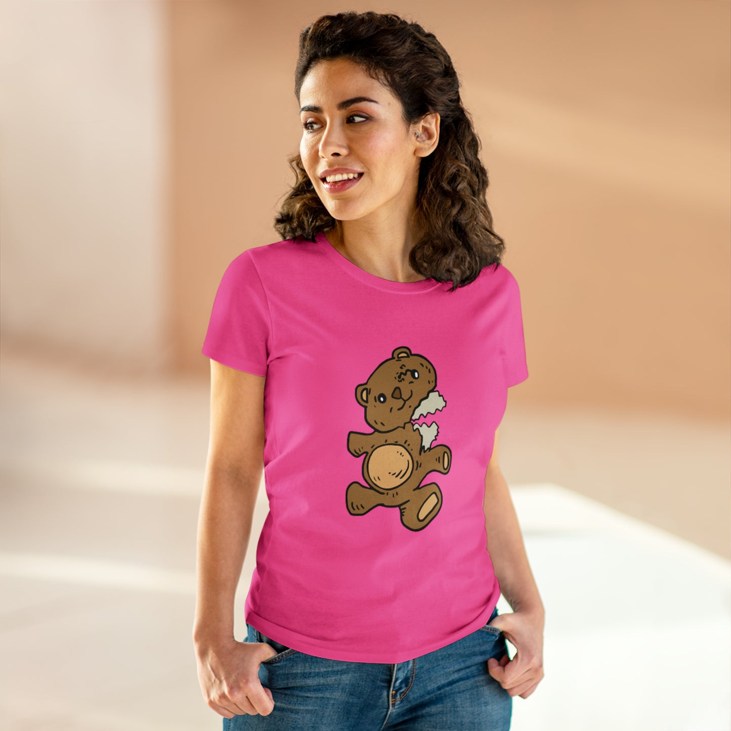 Teddy Bear Women's Cotton Tee