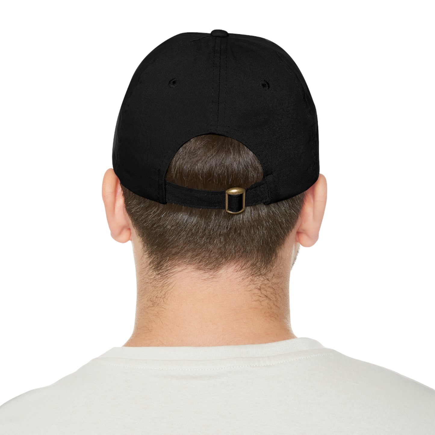 Snow Sales Hat with Leather Patch (Rectangle)