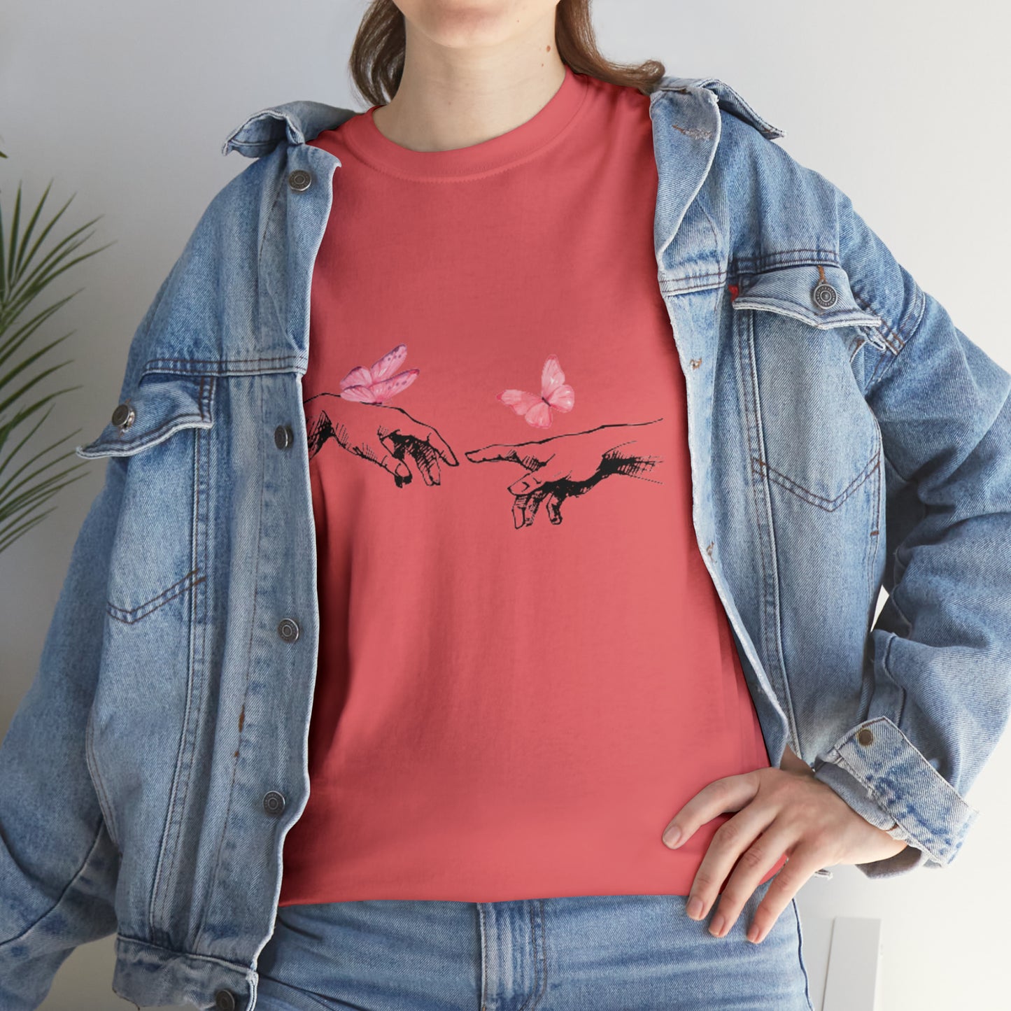 Butterflies women's Heavy Cotton Tee