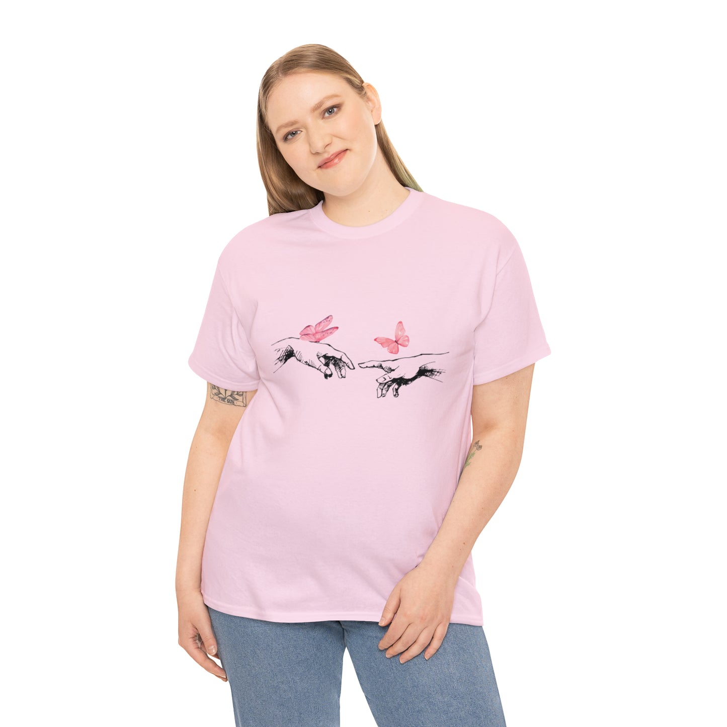 Butterflies women's Heavy Cotton Tee