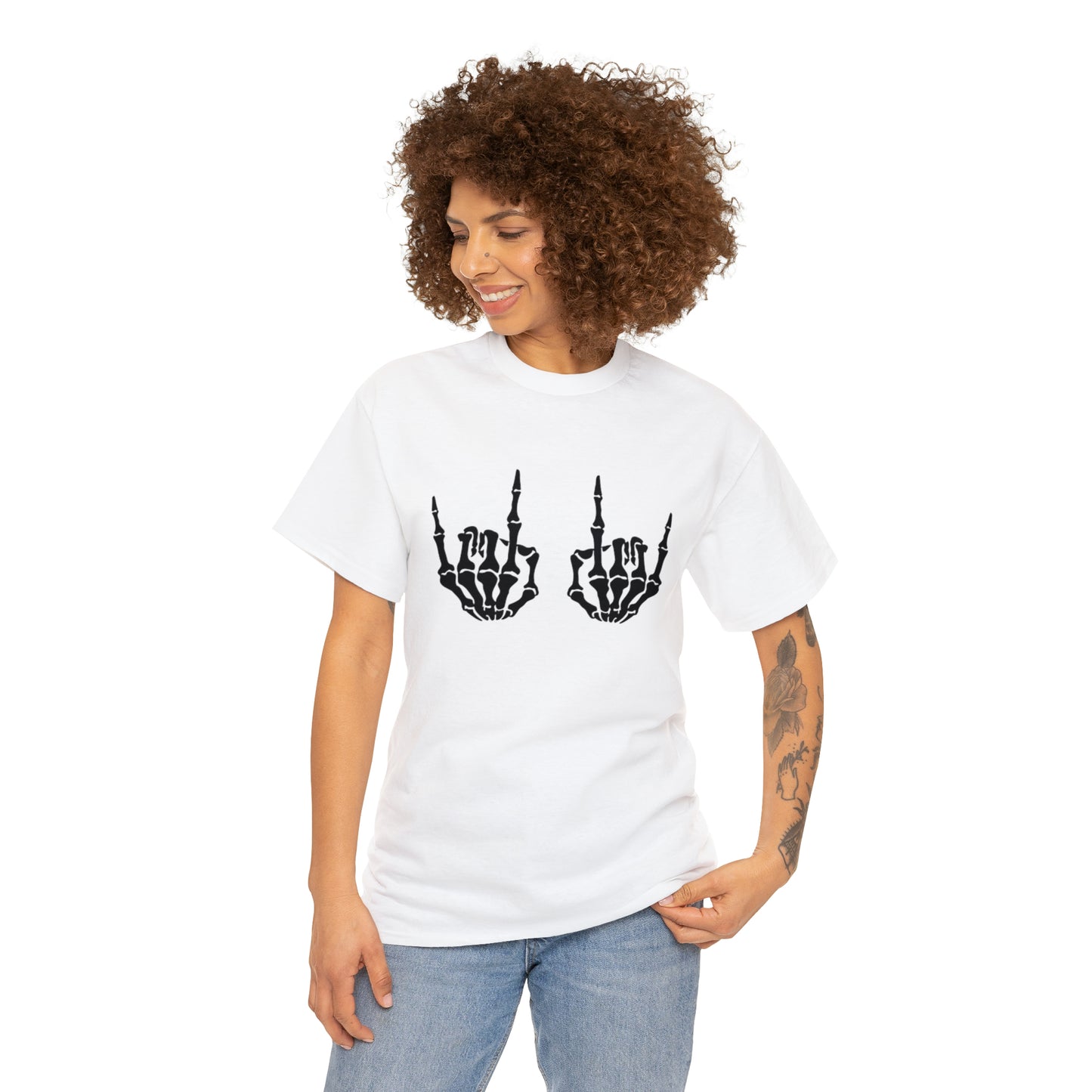 Angel Wings women's heavy cotton tee