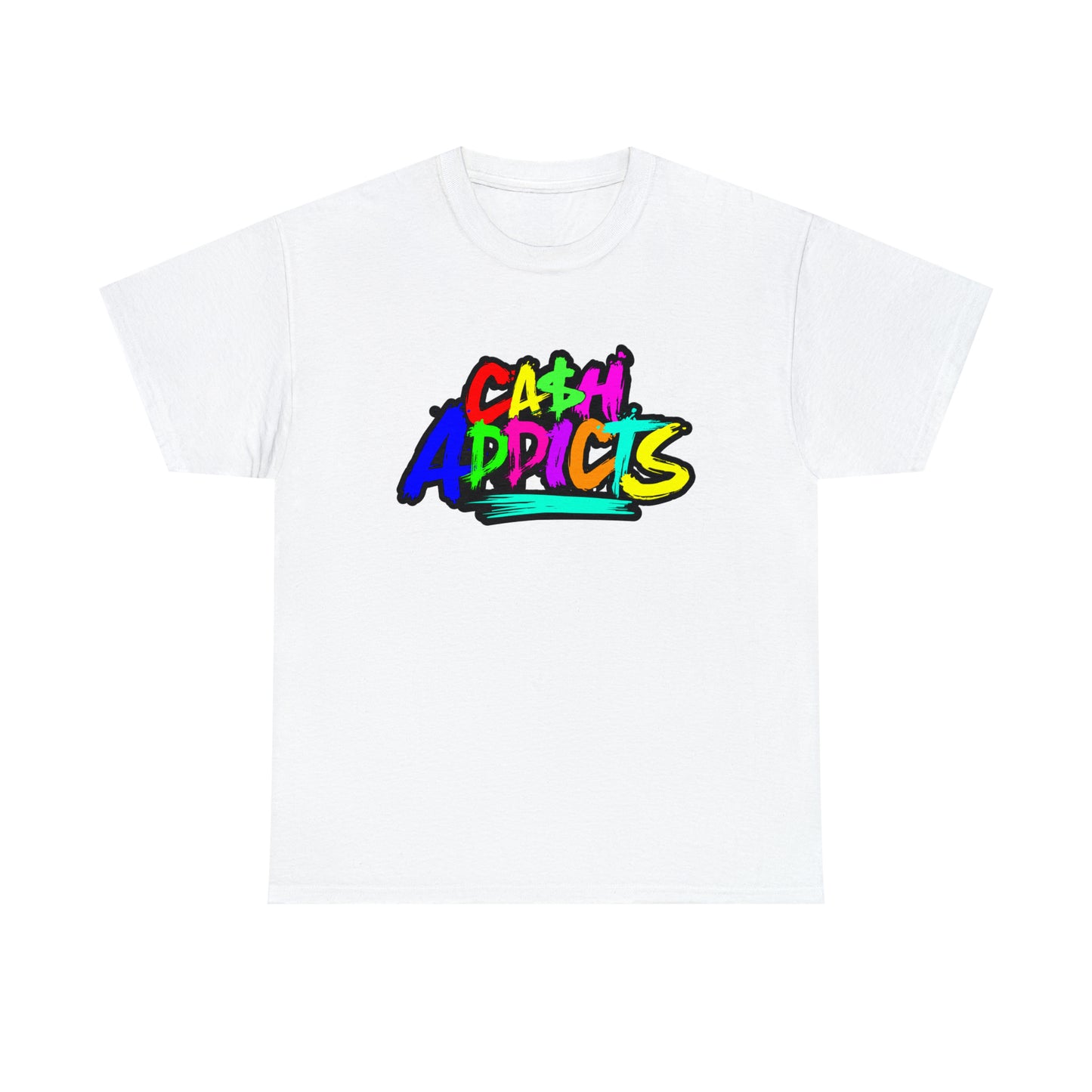 Cash Addicts Heavy Cotton Tee