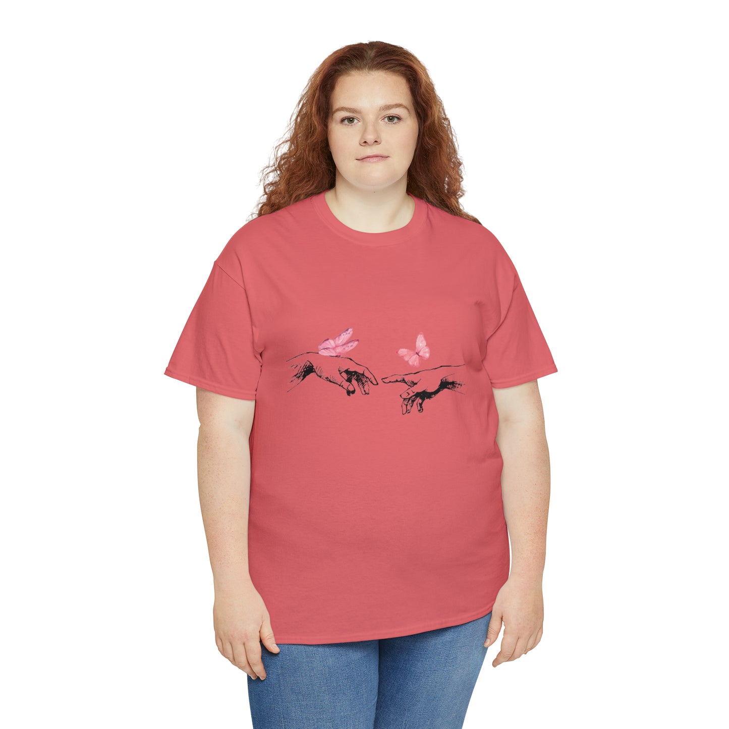 Butterflies women's Heavy Cotton Tee