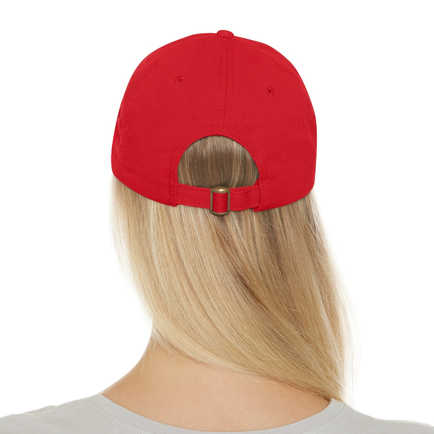 Trap open Hat with Leather Patch (Rectangle)